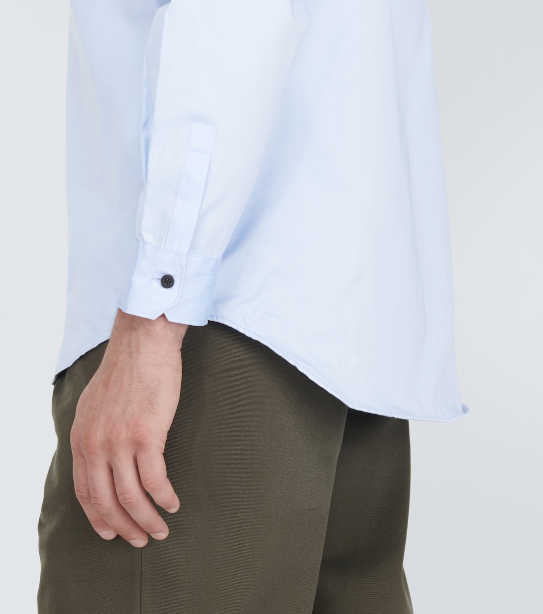 Cotton poplin shirt | GR10K