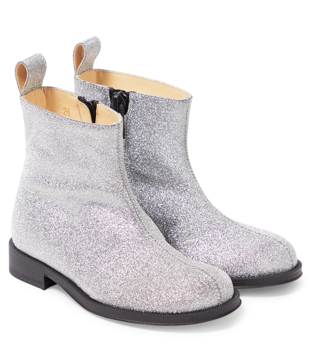 Ankle Boots Bootynou mit Glitter | Christian Louboutin Kids