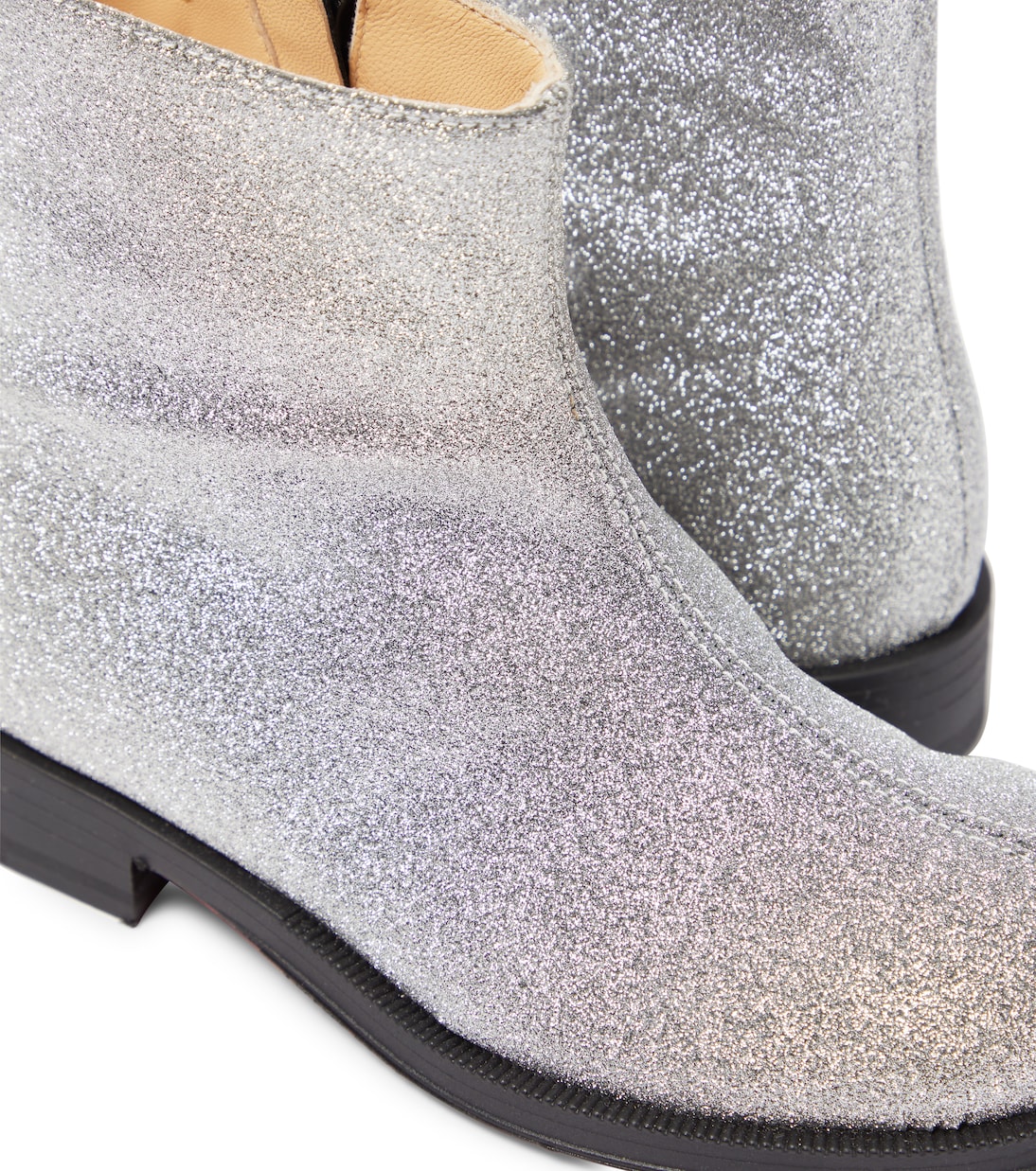 Ankle Boots Bootynou mit Glitter | Christian Louboutin Kids
