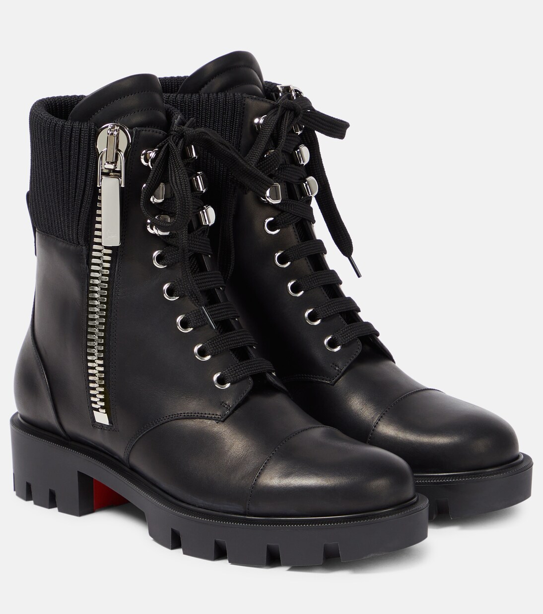Bottines En Hiver Lug en cuir | Christian Louboutin