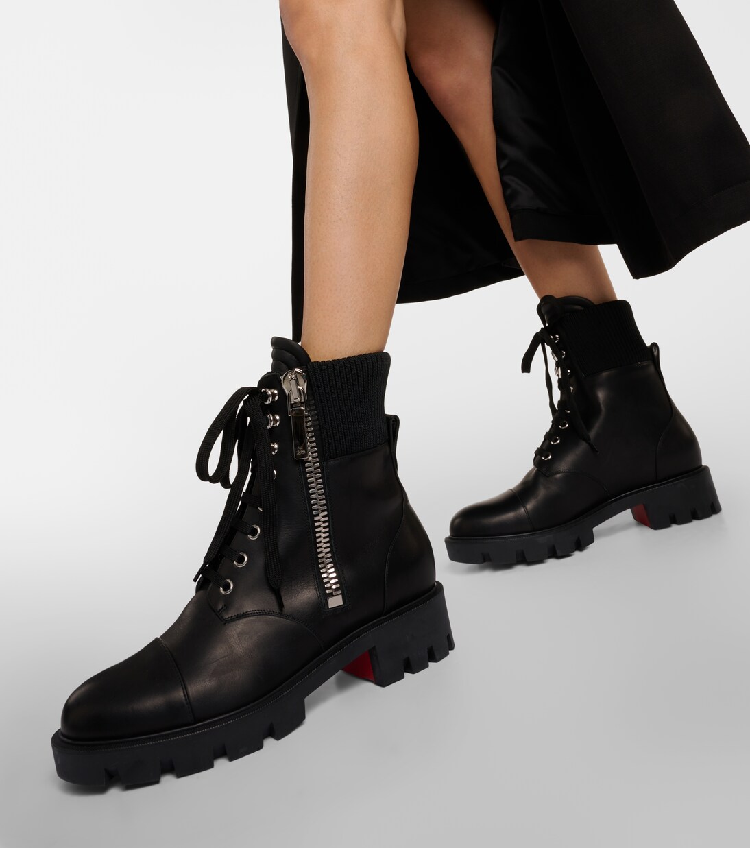Bottines En Hiver Lug en cuir | Christian Louboutin