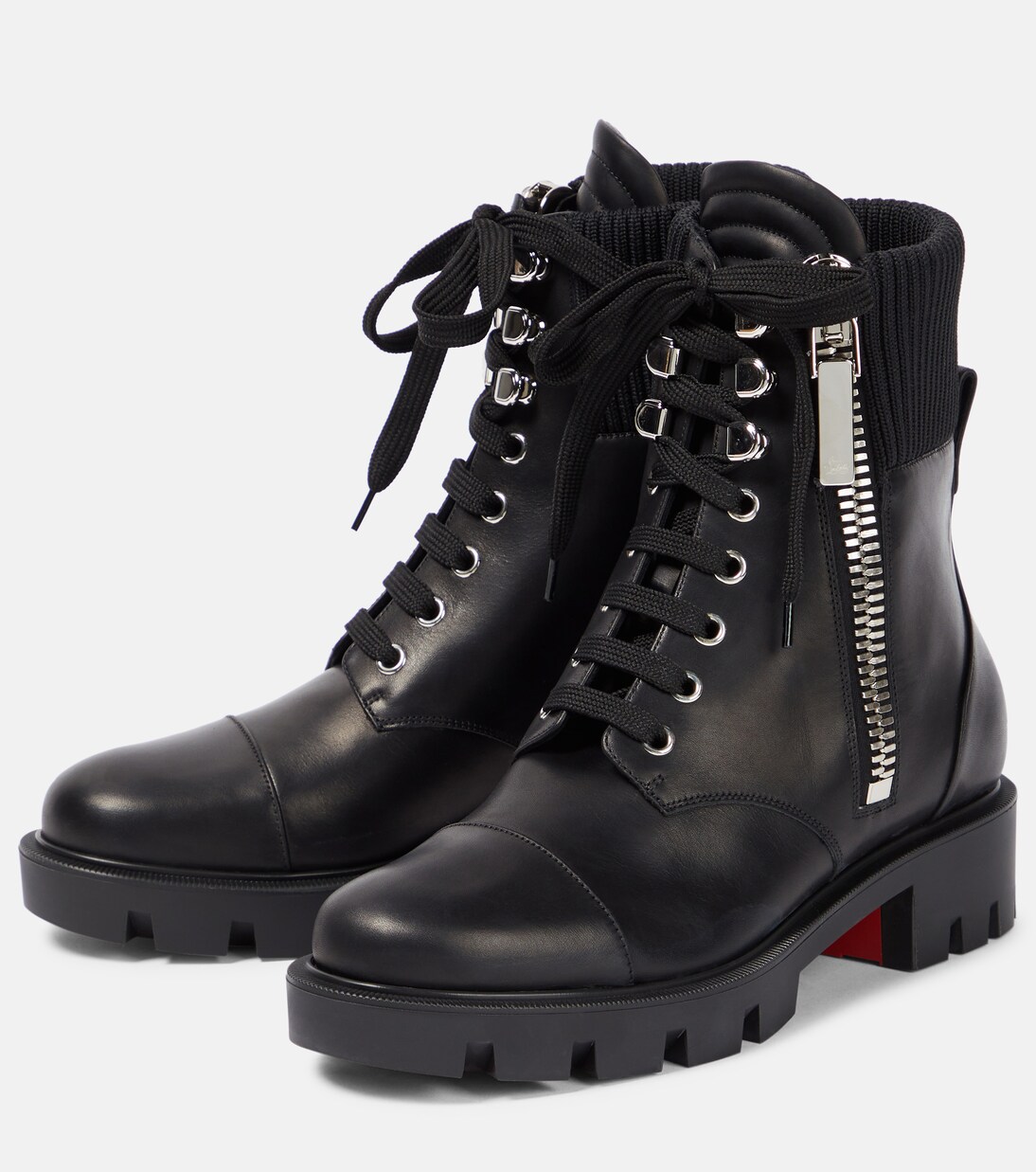 Bottines En Hiver Lug en cuir | Christian Louboutin