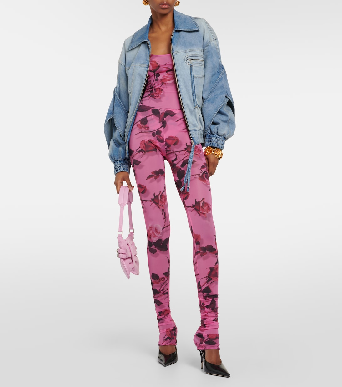 Bedruckte Leggings | Blumarine