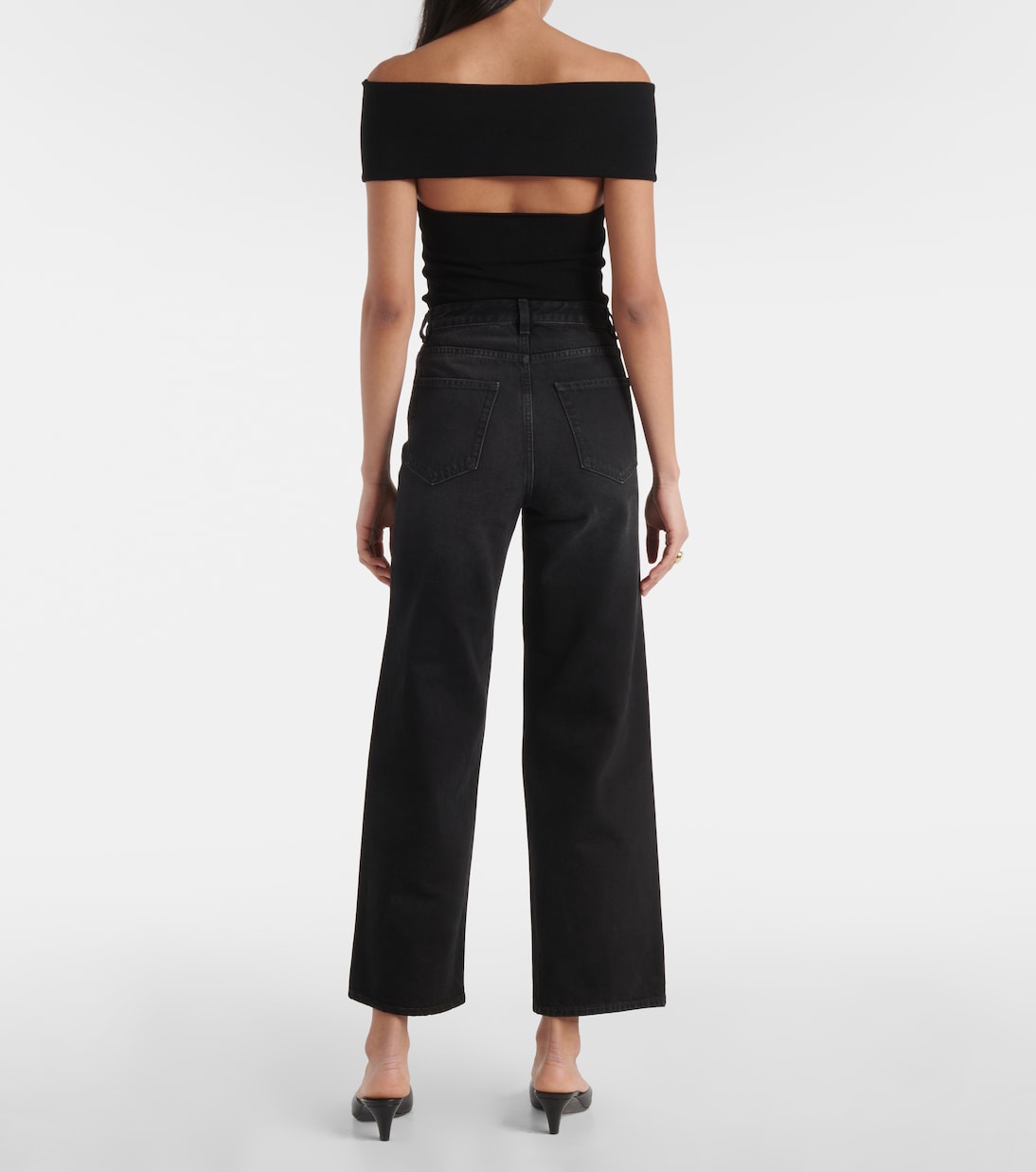 High-rise wide-leg jeans | Toteme
