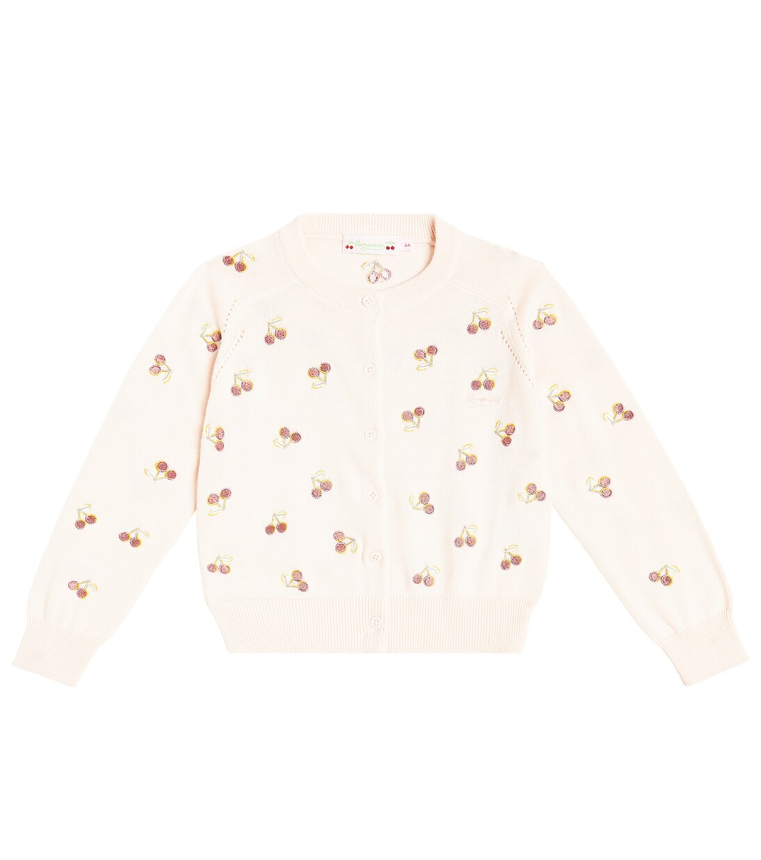 Aizoon cotton cardigan | Bonpoint