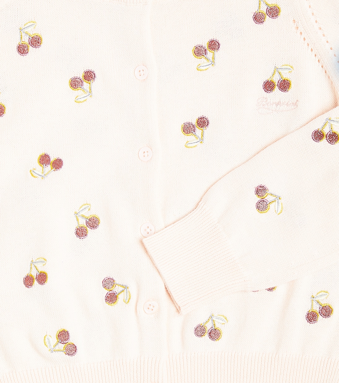 Aizoon cotton cardigan | Bonpoint