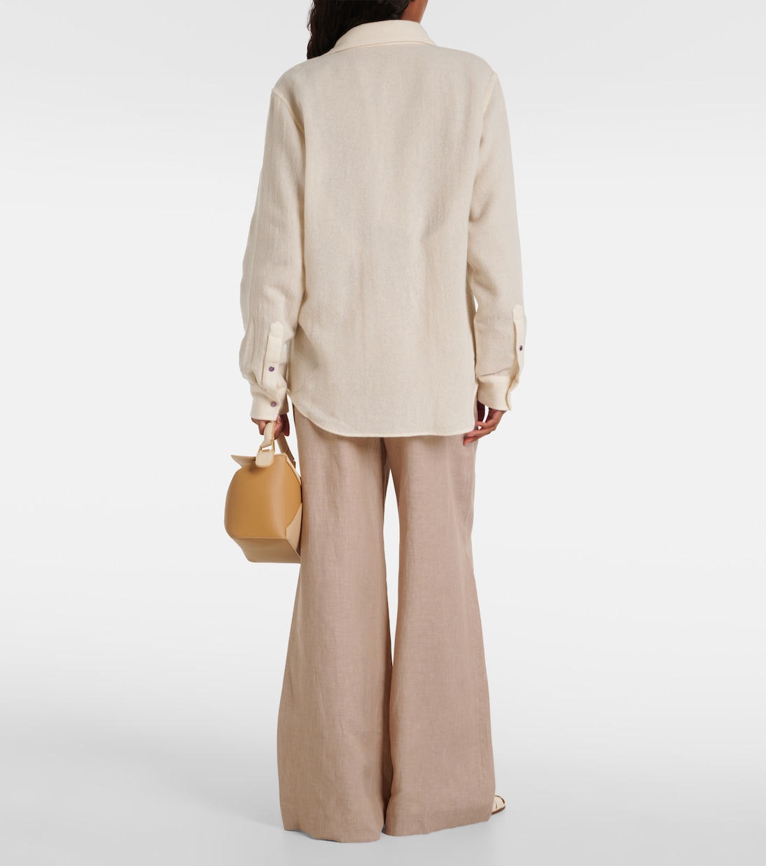 Hemd Gauze aus Kaschmir mit Amethyst | God's True Cashmere