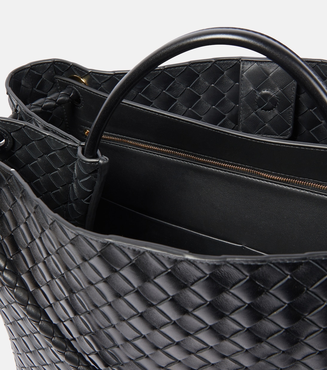 Andiamo Large leather tote bag | Bottega Veneta