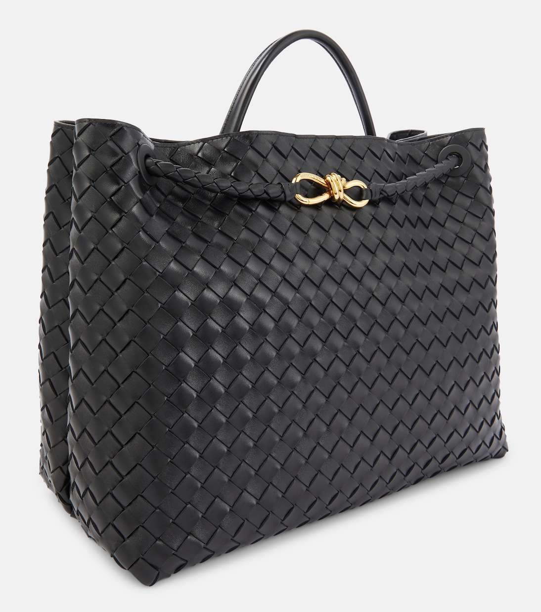 Andiamo Large leather tote bag | Bottega Veneta