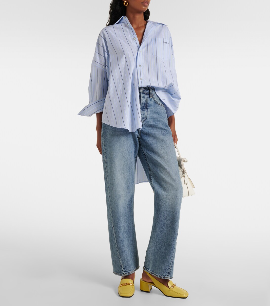 Diamond Tilda 45 leather slingback pumps | Jimmy Choo