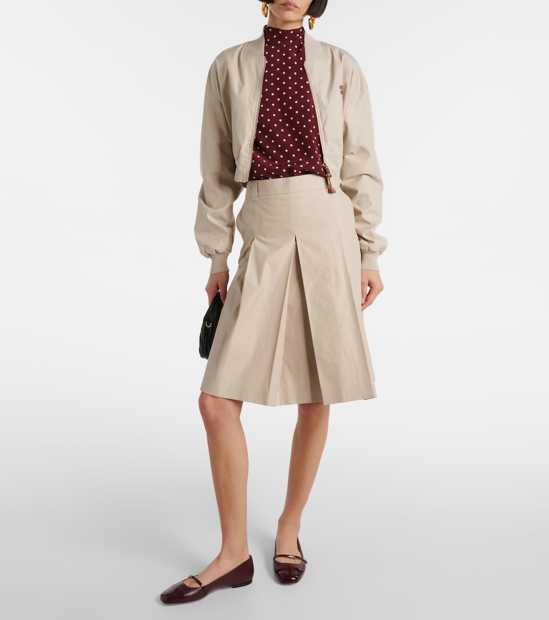 Elisa leather Mary Jane flats | Jimmy Choo