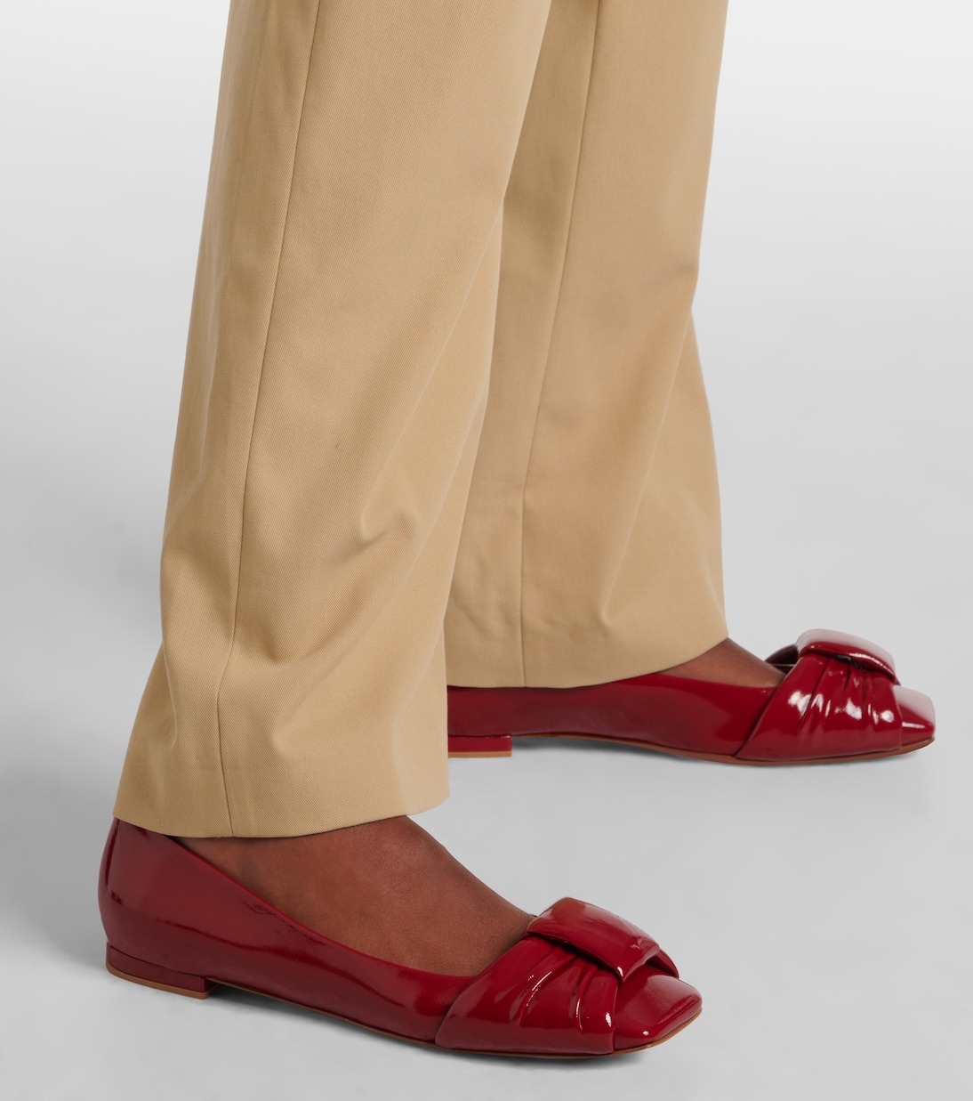 Paradì patent leather ballet flats | Gianvito Rossi