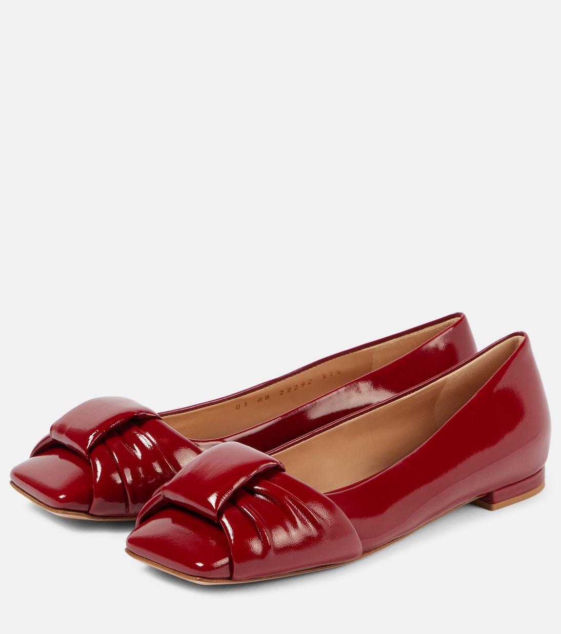 Paradì patent leather ballet flats | Gianvito Rossi