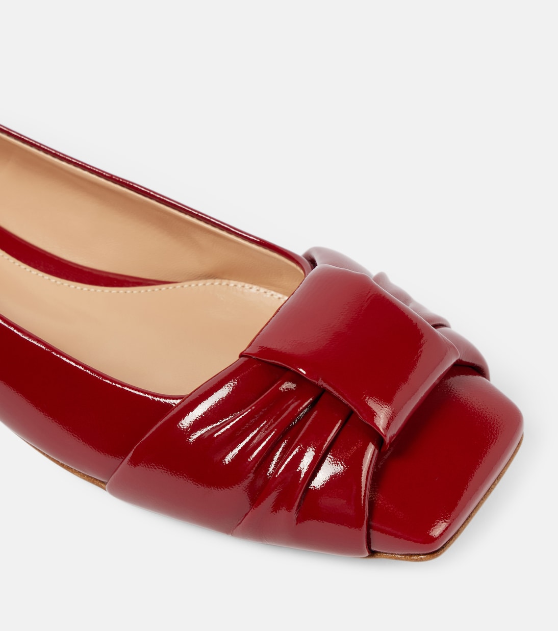 Paradì patent leather ballet flats | Gianvito Rossi