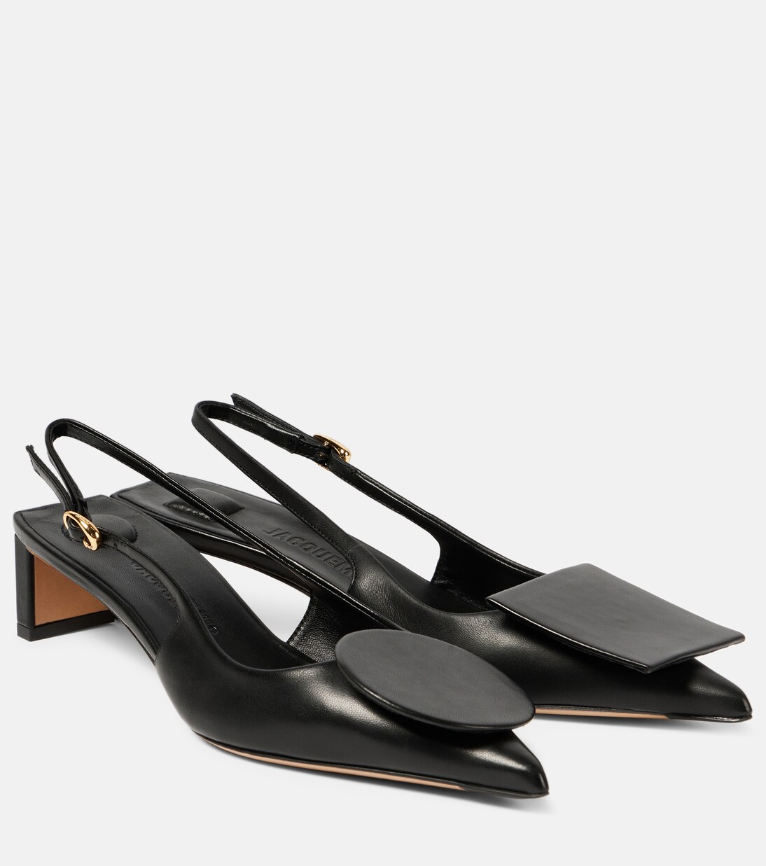Les Slingbacks Duelo leather pumps | Jacquemus