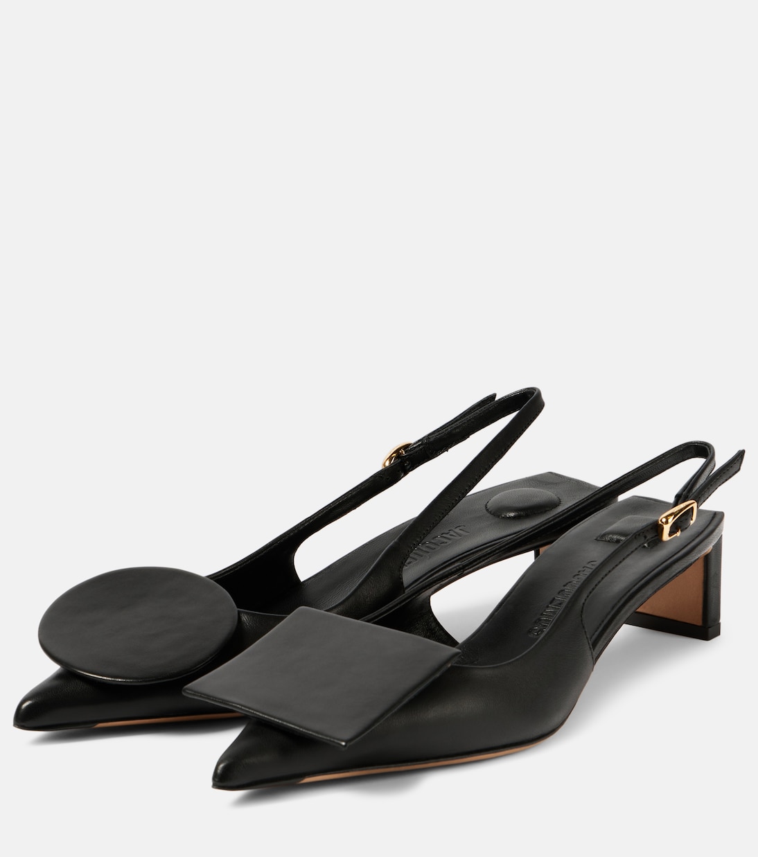 Les Slingbacks Duelo leather pumps | Jacquemus