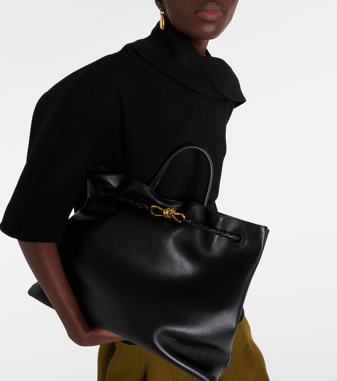 Tote Bag Andiamo Large aus Leder | Bottega Veneta