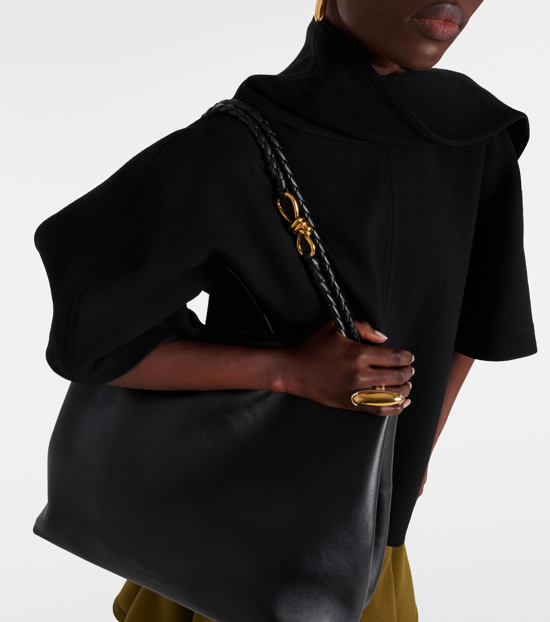 Tote Bag Andiamo Large aus Leder | Bottega Veneta