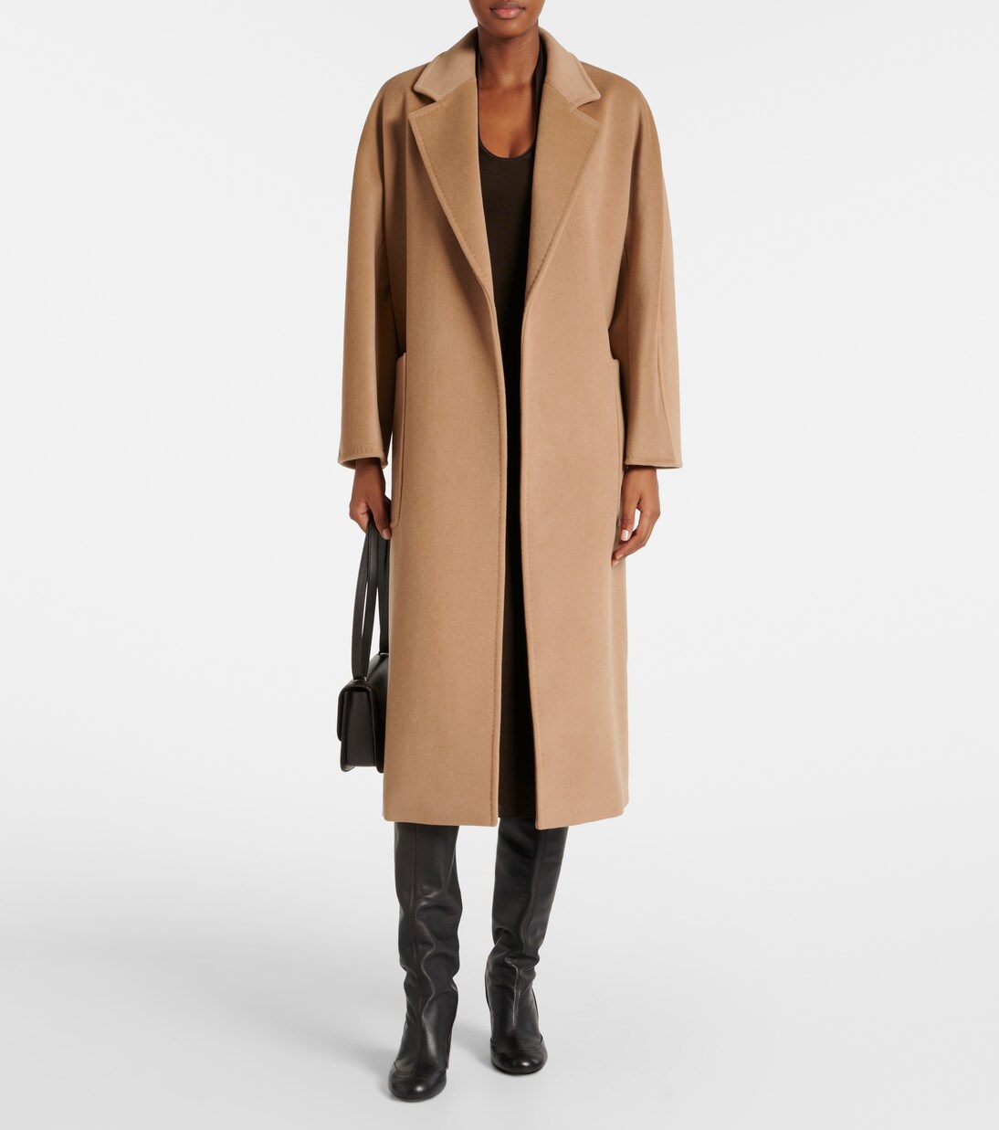 Locri wool and cashmere wrap coat | Max Mara