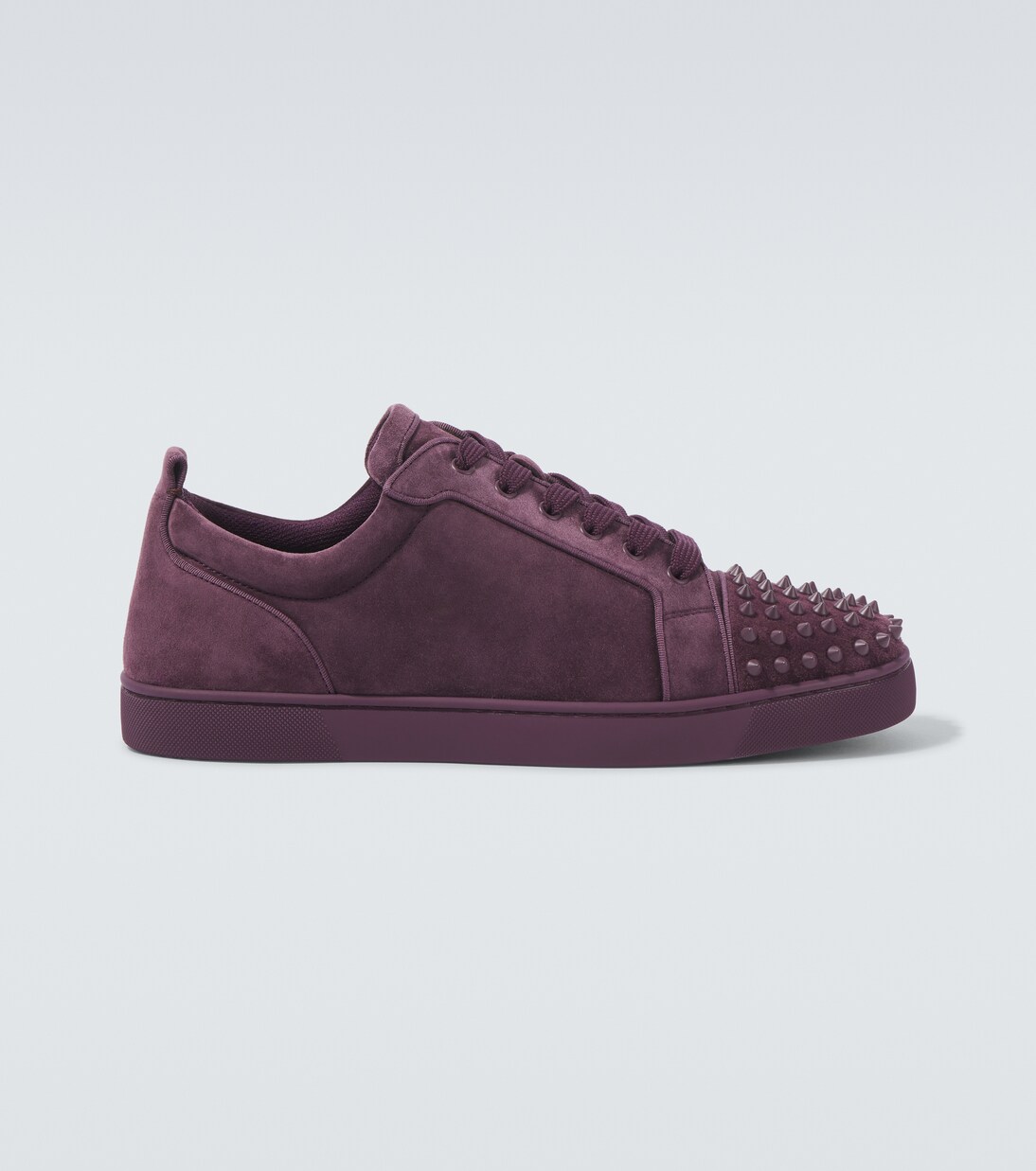 Sneakers Louis Junior Spikes aus Veloursleder | Christian Louboutin