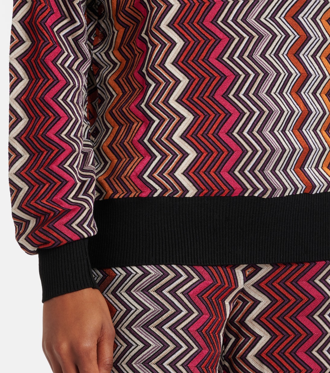 Rollkragenpullover aus Häkelstrick | Missoni