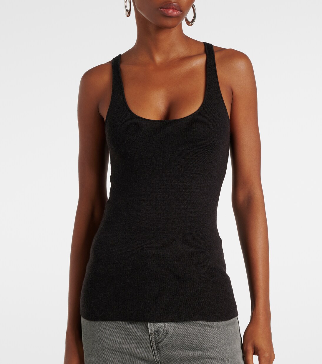 Tank top in misto lana | Toteme