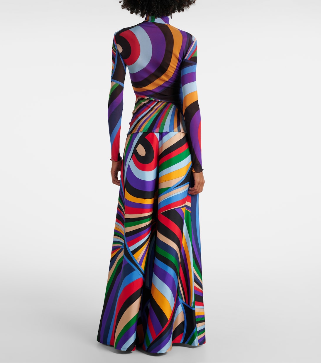 Iride tulle top | Pucci