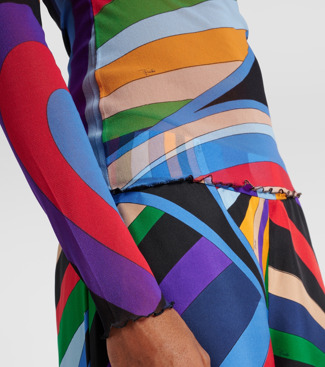 Iride tulle top | Pucci