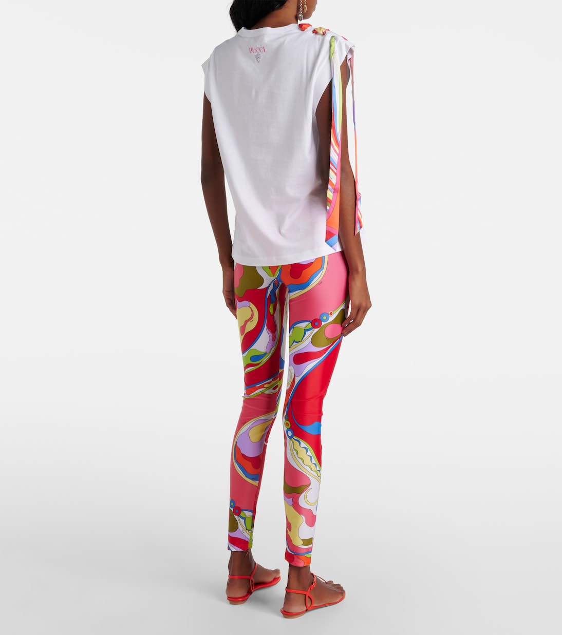 Iride cotton jersey T-shirt | Pucci