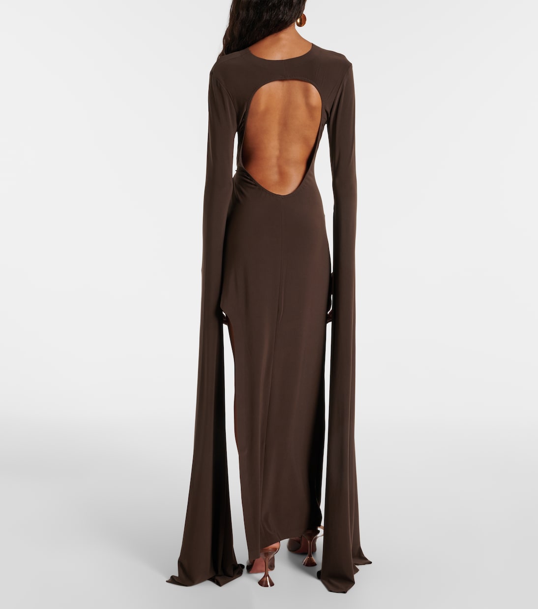Draped jersey gown | Norma Kamali