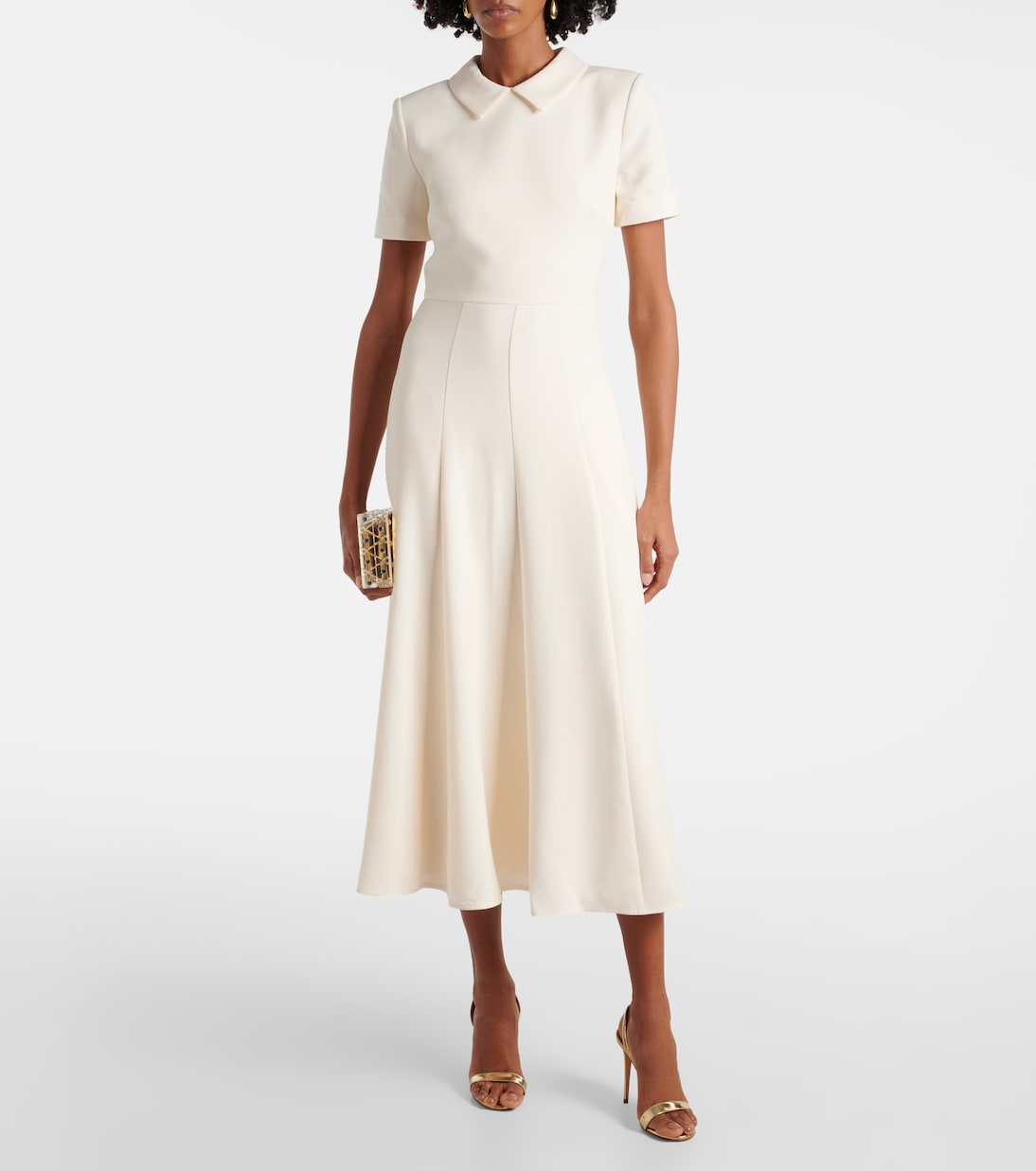 Midikleid aus Cady | Roland Mouret