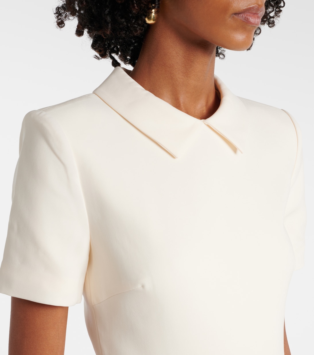 Midikleid aus Cady | Roland Mouret