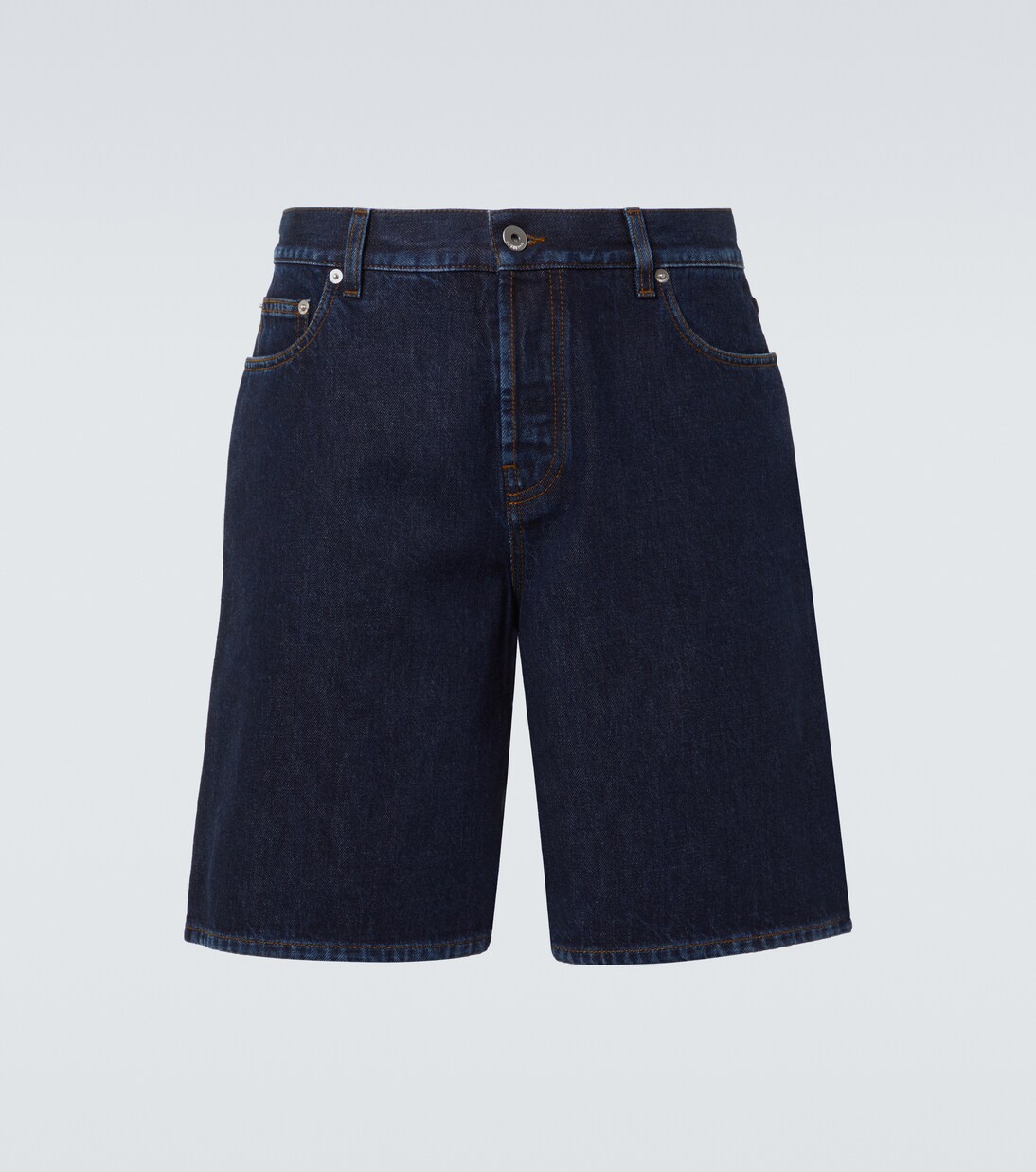 Mid-rise denim shorts | Burberry