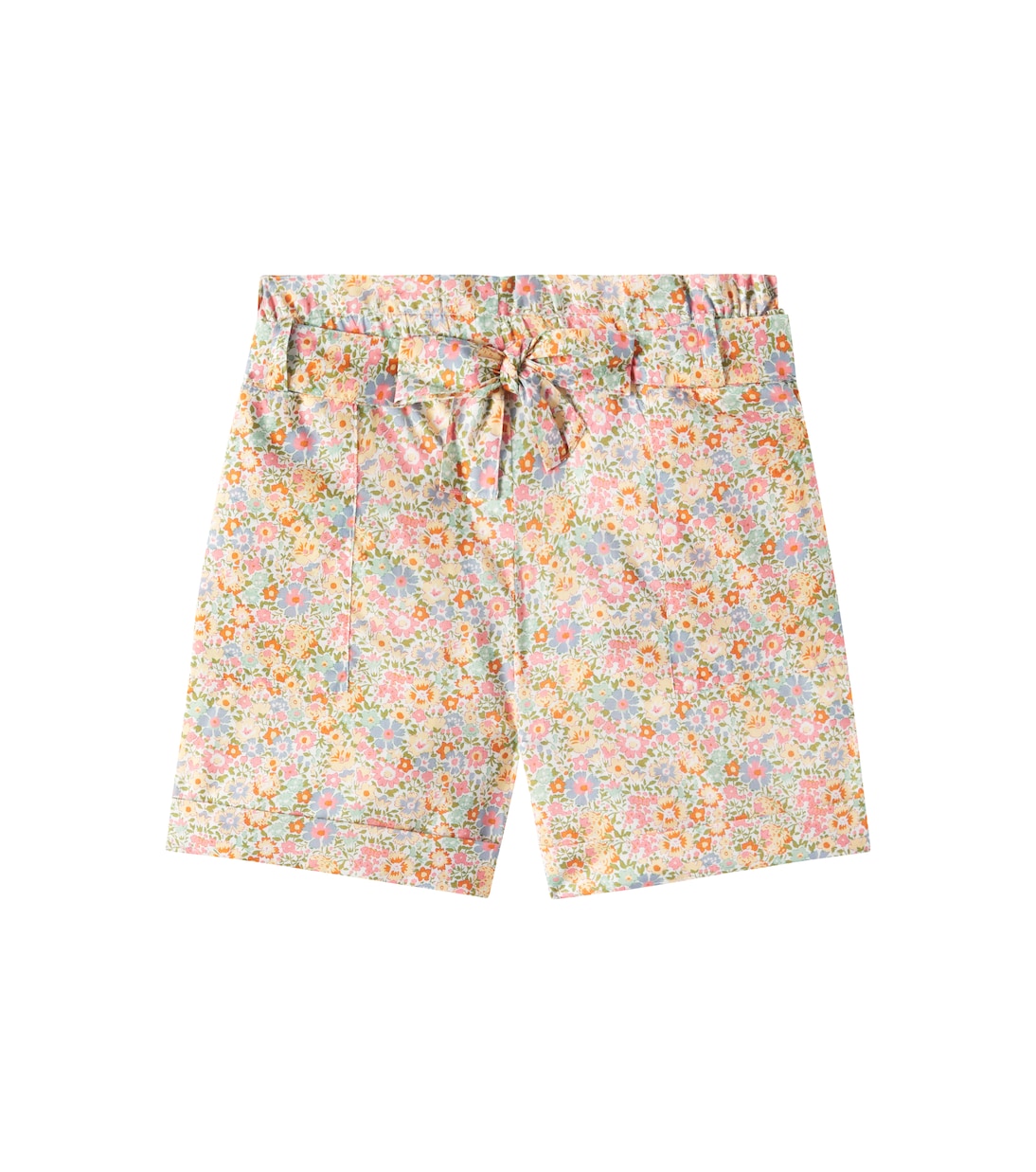 Elmie floral cotton shorts | Bonpoint