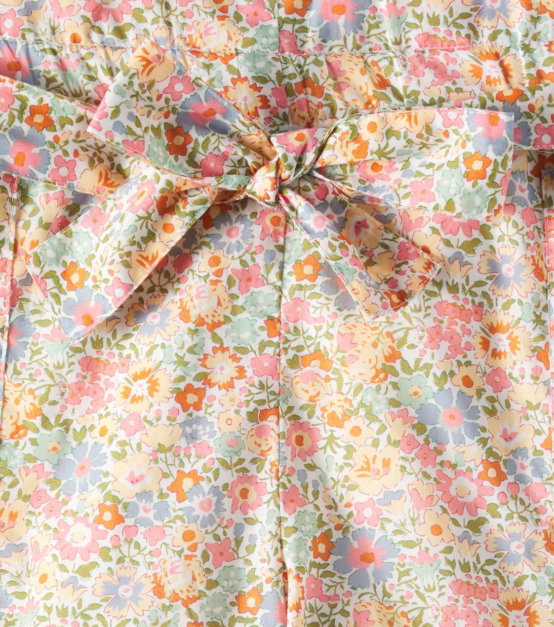 Elmie floral cotton shorts | Bonpoint