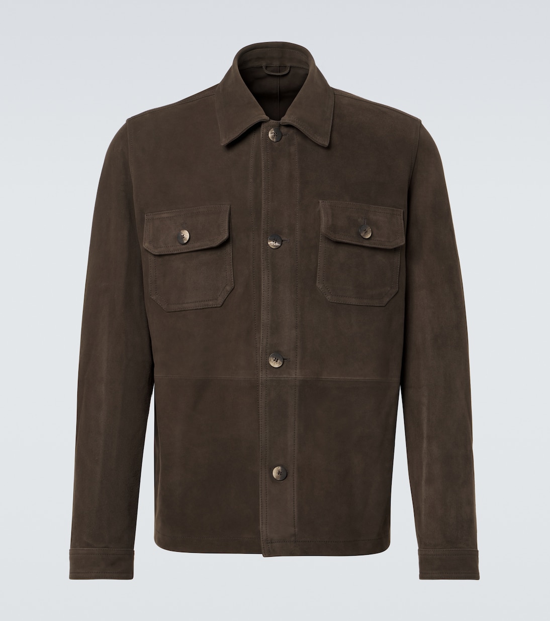 Ravi suede overshirt | Frescobol Carioca