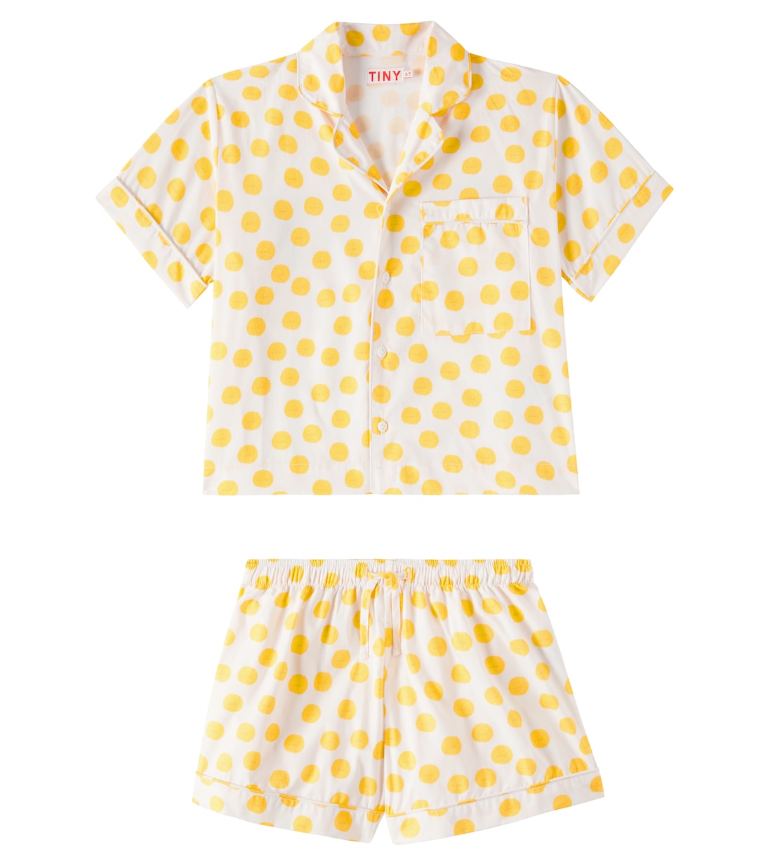 Bedruckter Pyjama Sun aus Baumwolle | Tinycottons