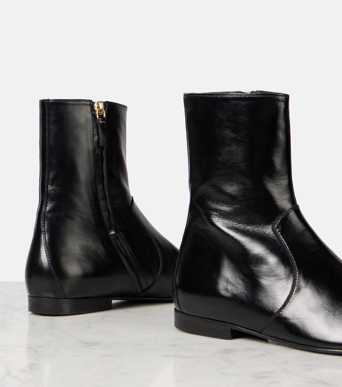Colt leather ankle boots | Khaite