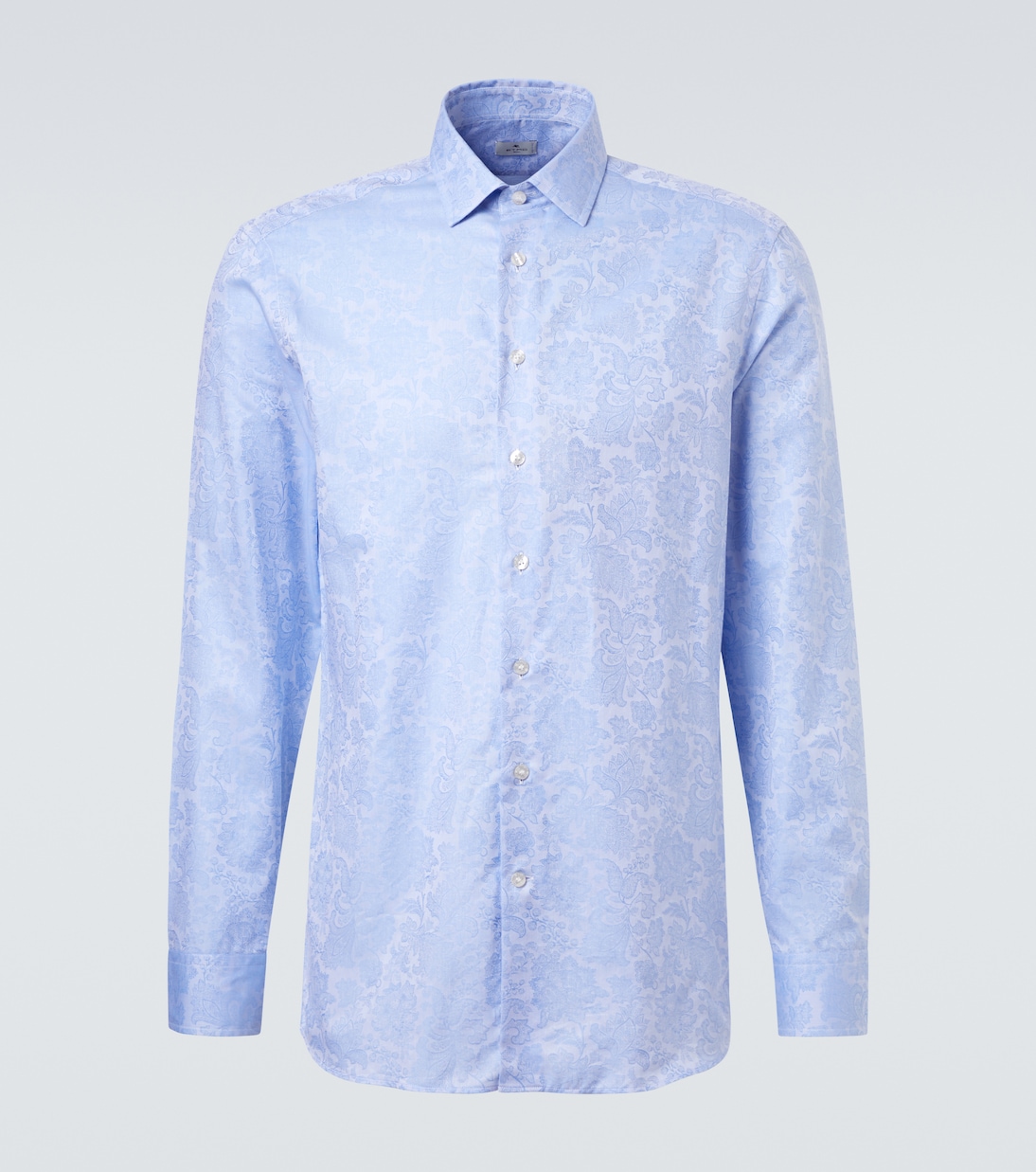 Floral cotton jacquard shirt | Etro