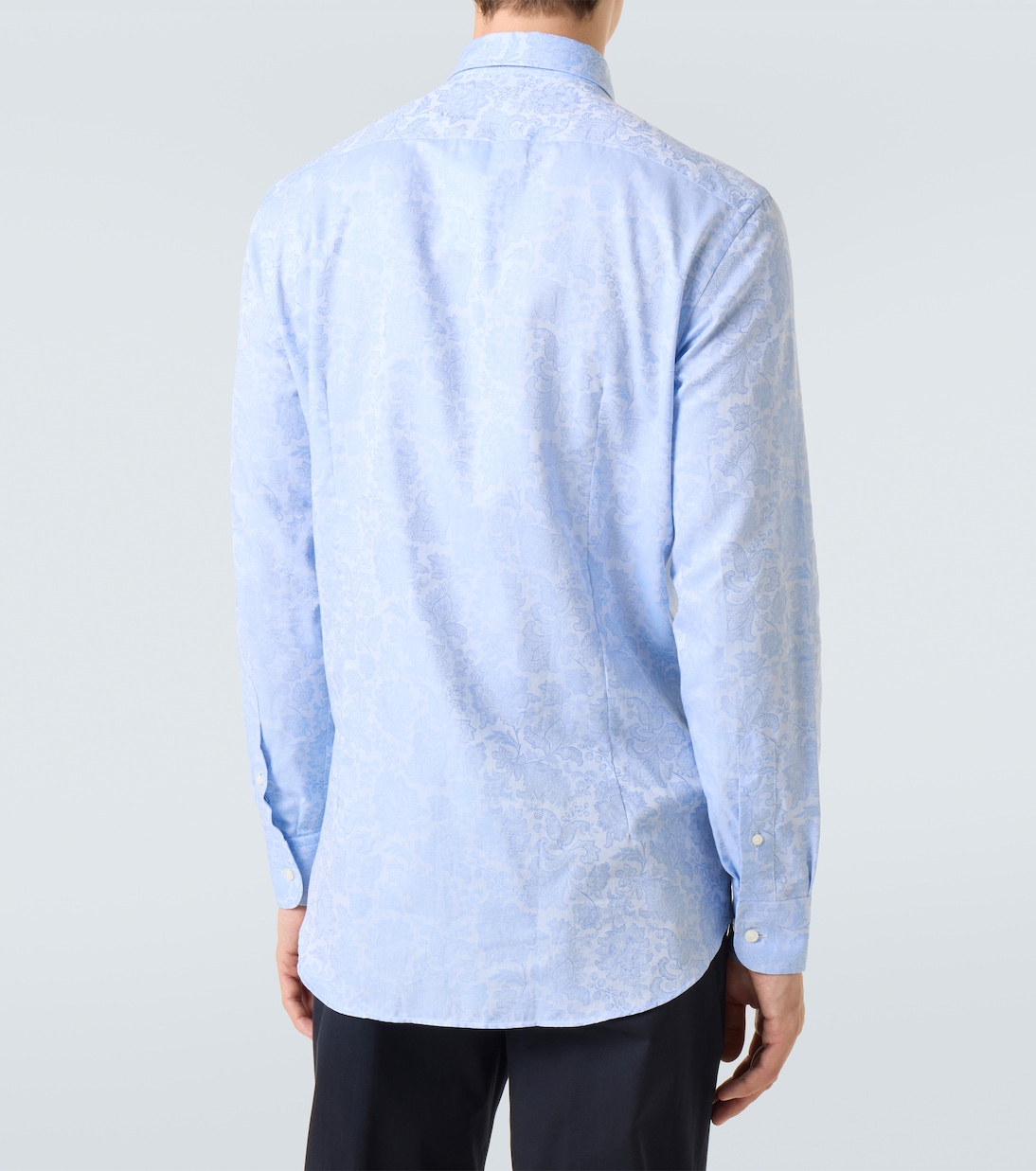 Floral cotton jacquard shirt | Etro