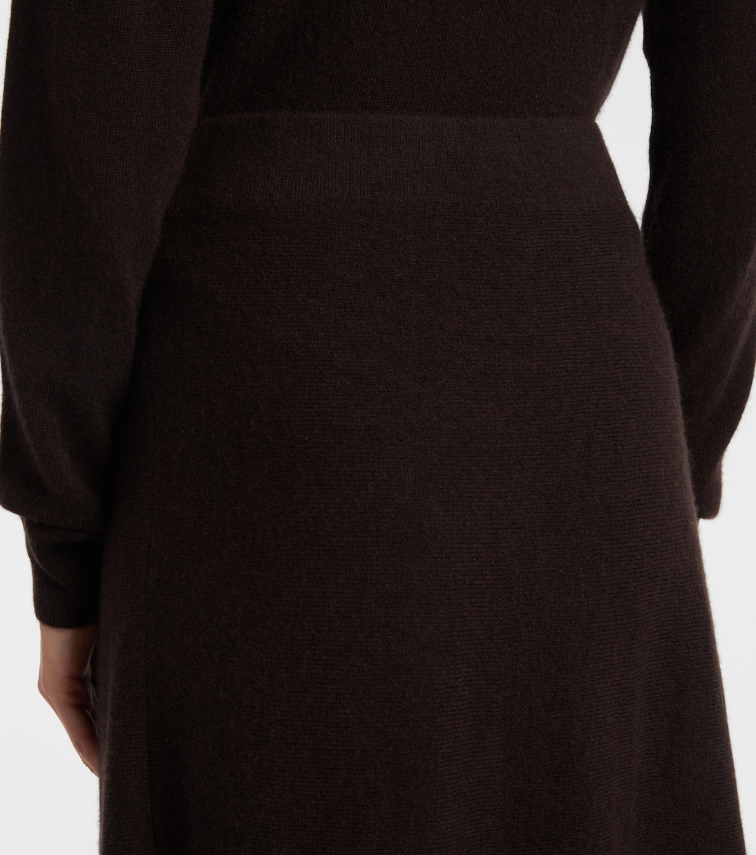 High-Rise-Maxirock Torie aus Kaschmir | Lisa Yang