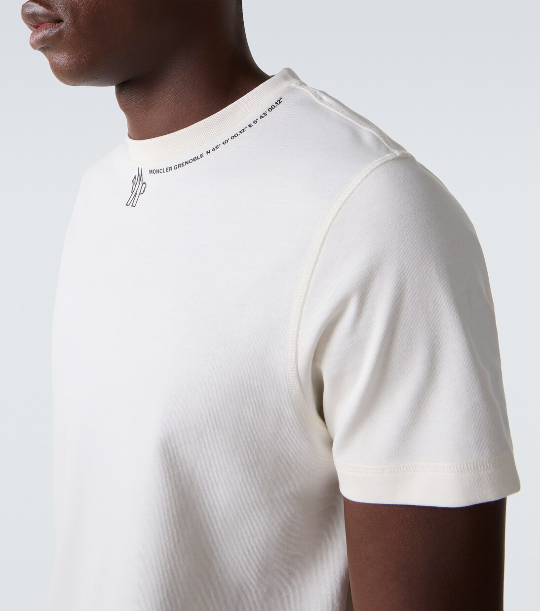 Logo cotton jersey T-shirt | Moncler Grenoble