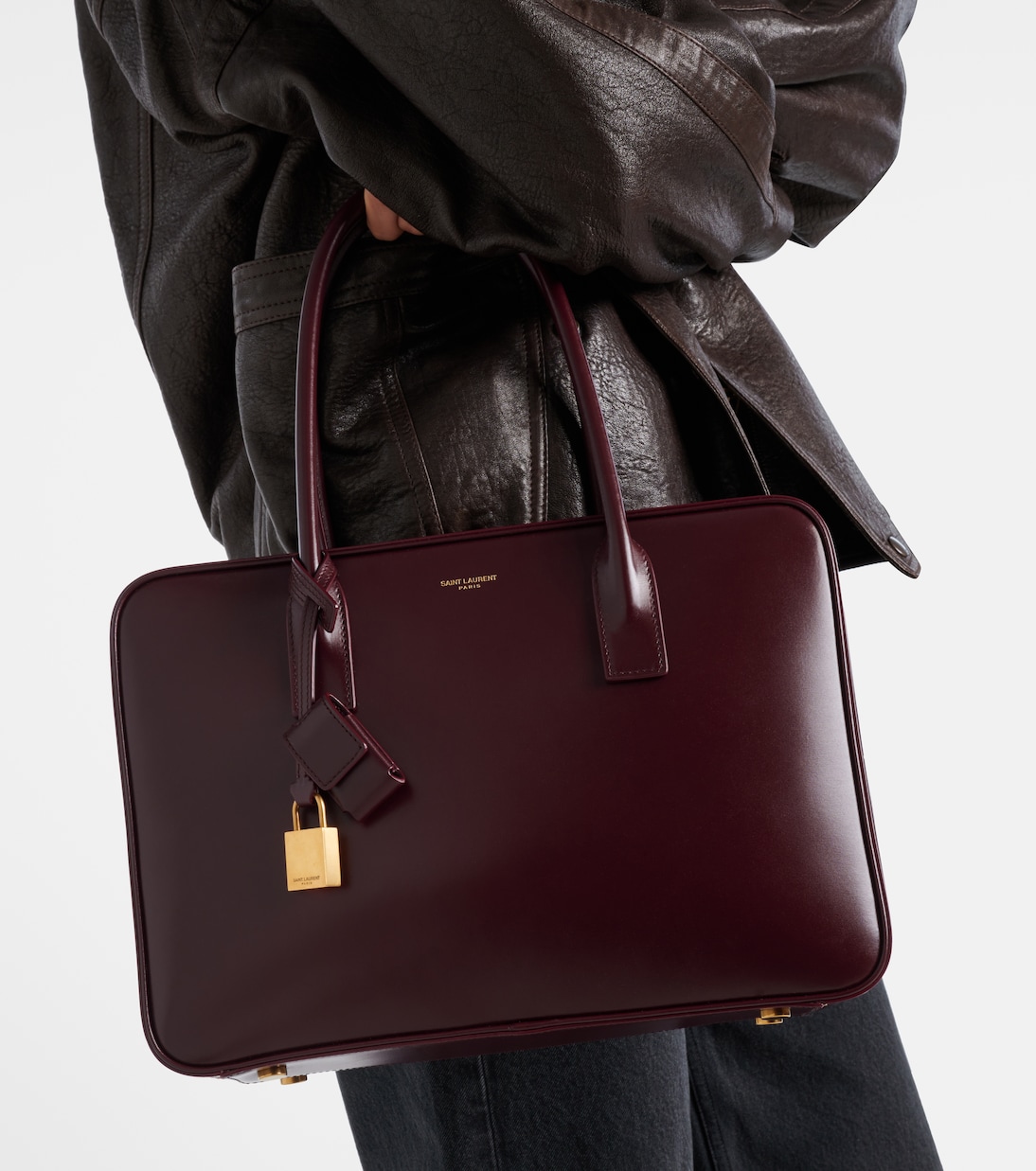 Sac De Jour leather tote bag | Saint Laurent