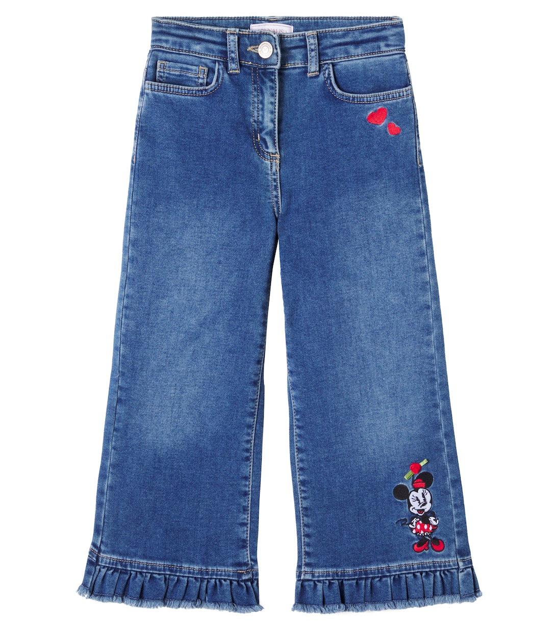 X Disney® Straight Jeans Minnie Mouse | Monnalisa