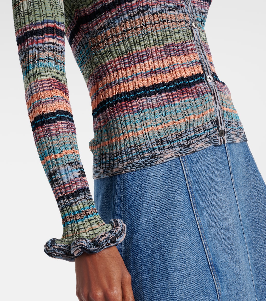 Cardigan Lex rayé | Ulla Johnson