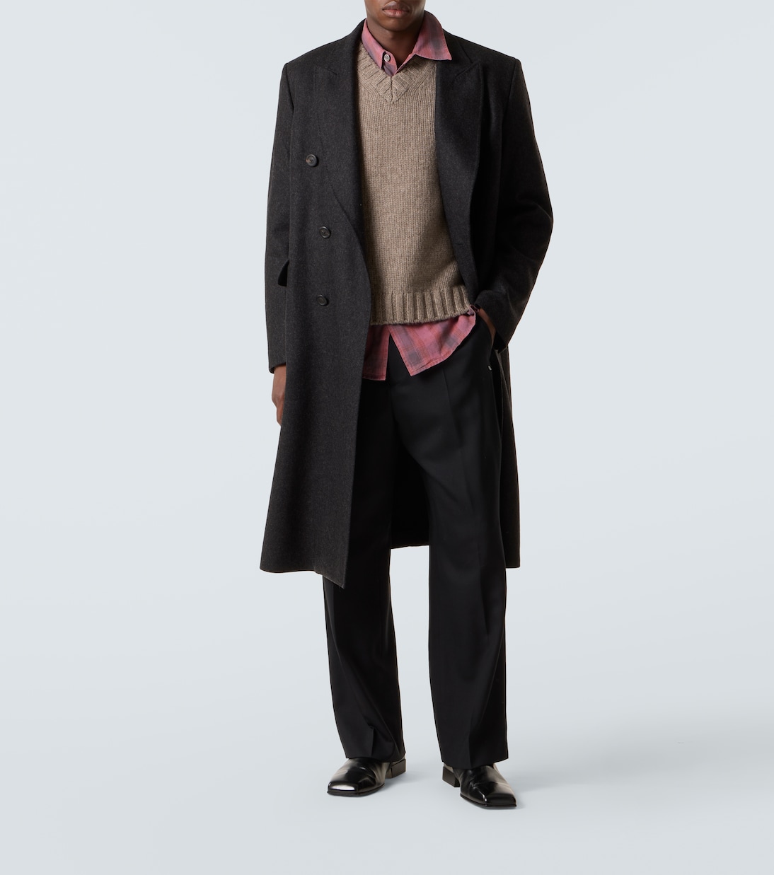 Whale double-breasted wool-blend coat | Our Legacy