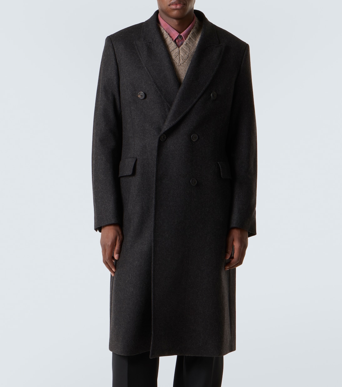 Whale double-breasted wool-blend coat | Our Legacy