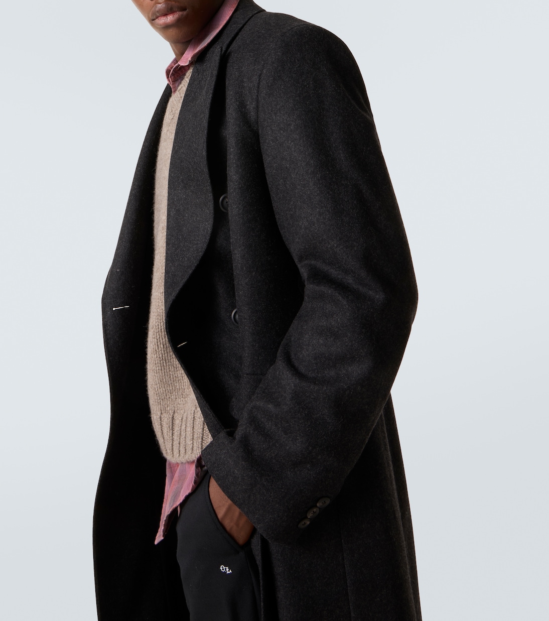 Whale double-breasted wool-blend coat | Our Legacy