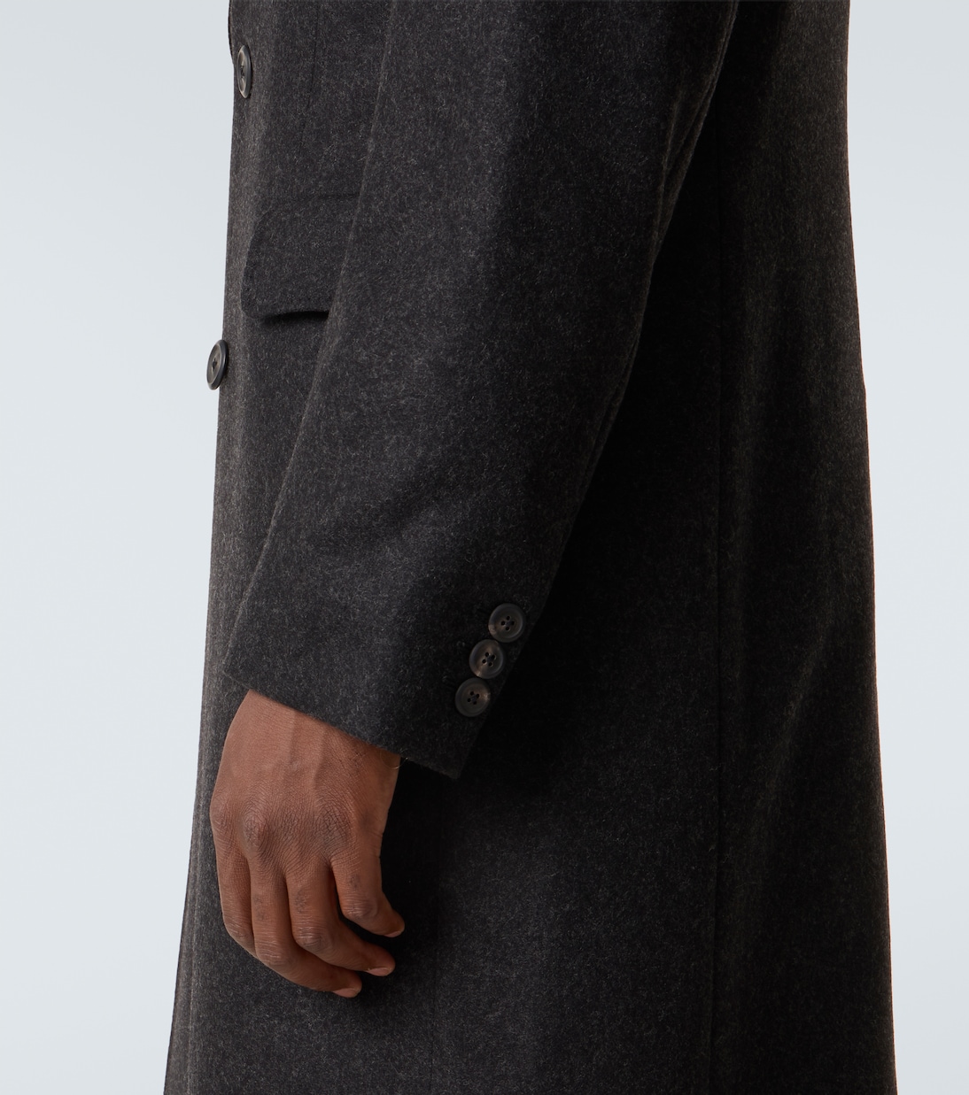 Whale double-breasted wool-blend coat | Our Legacy