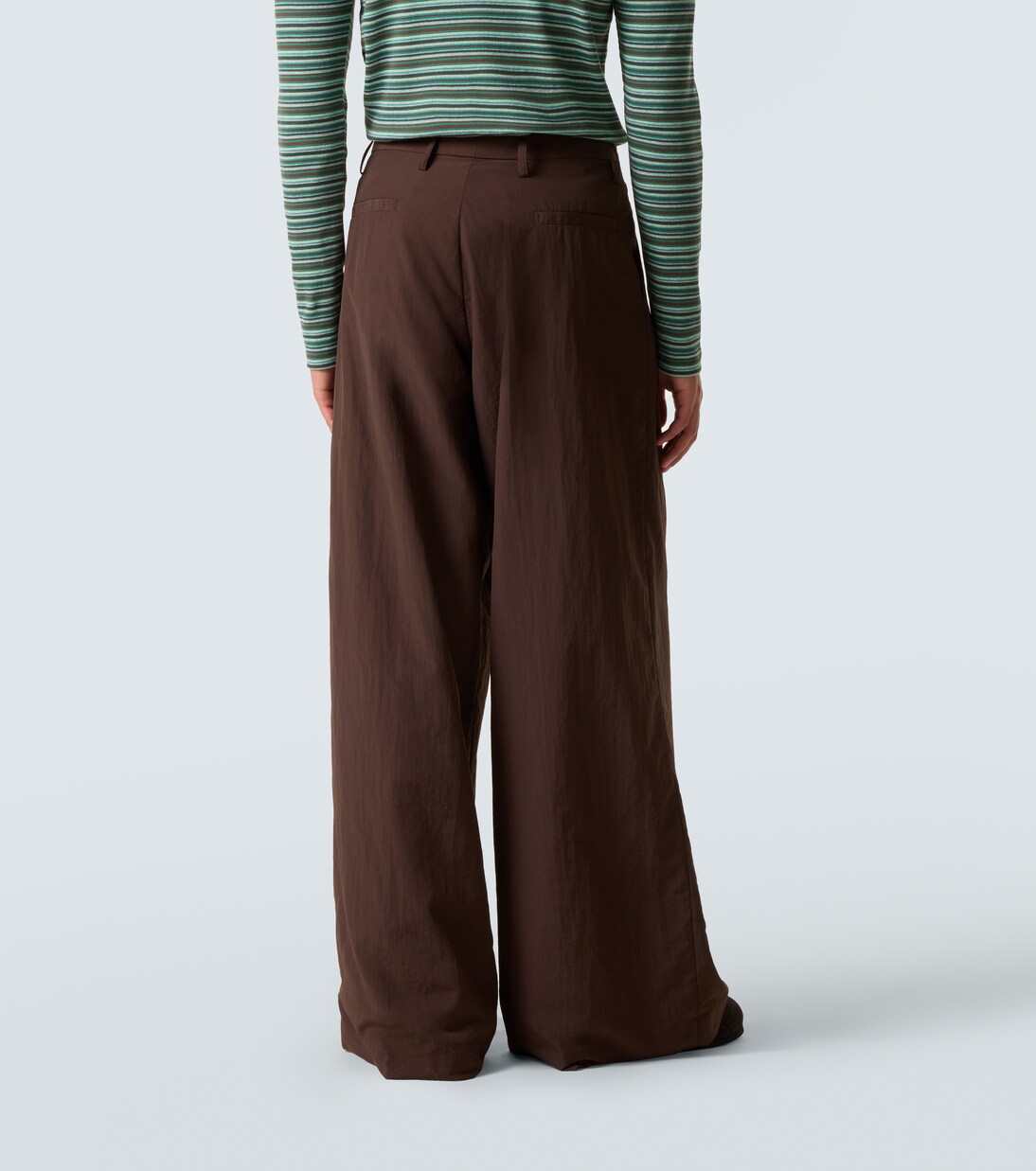 Pleated wide-leg pants | ERL